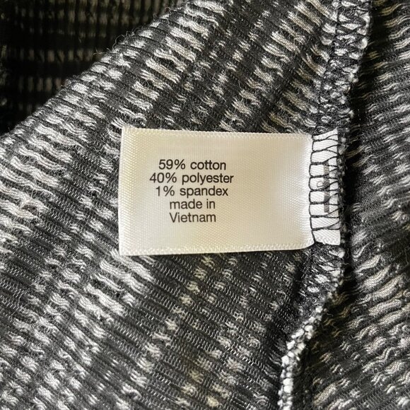 Lane Bryant Womens Black White Striped Sleeveless Belted Dress Plus Size 28 u - Picture 4 of 11